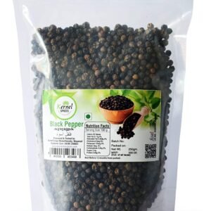 Kernel Spices Black Pepper Kali Mirchi Wayanad Kerala 250g