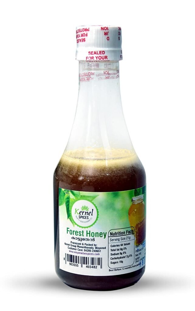 Kernel Spices Natural Forest Raw Honey Unprocessed 250g