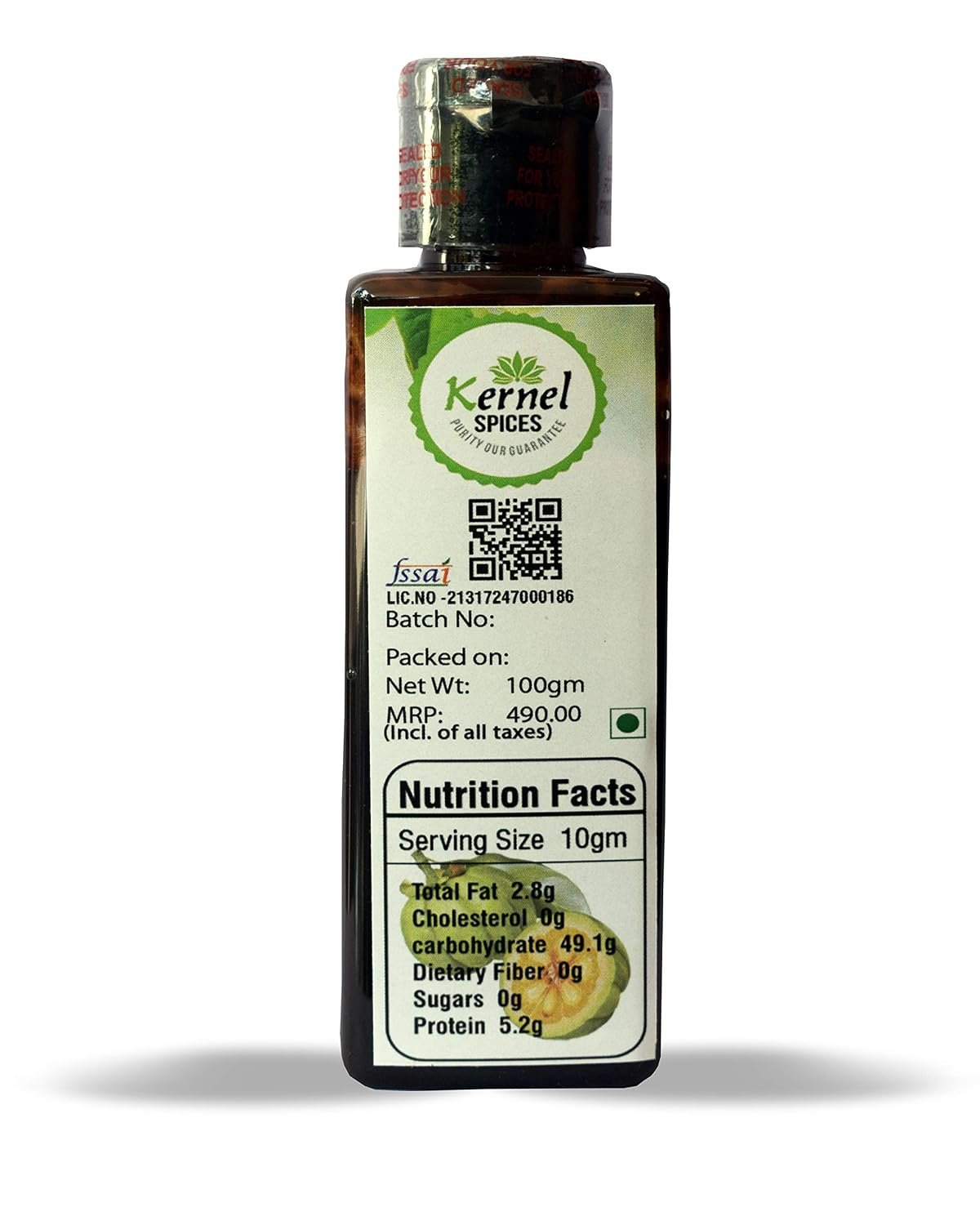 Kernel Spices Garcinia Extract (Kudampuli Sathu/Brindleberry/Gorak) Concentrated 100g - Image 2